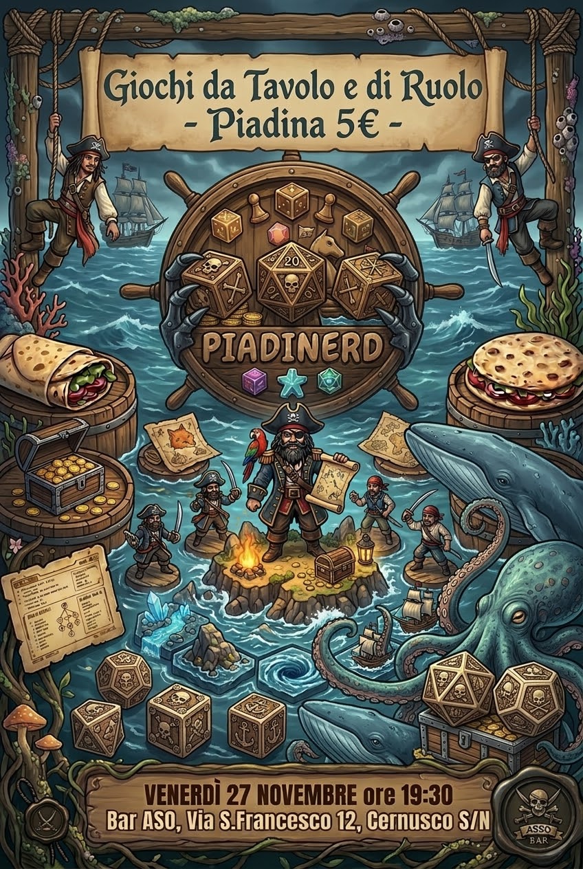 Locandina Piadinerd - 27 novembre